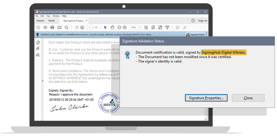 Basic Electronic Signatures